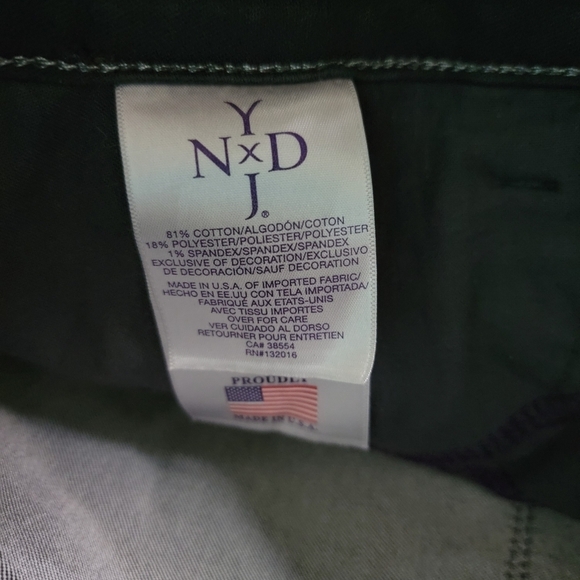 NYDJ Women's Plus Size Legging Denim Pants Sz 14 Five Pockets Comfort Everyday - Picture 10 of 12